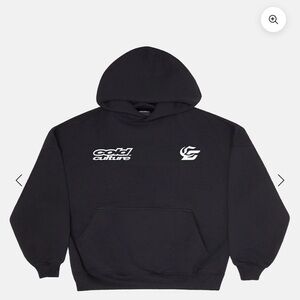 Cold Culture DRIVING MIRROR HOODIE BLACK 2XL NWT